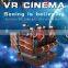 6 Seats 9D VR Cinema with Virtual Reality Headset for Amusement Park Cinema Simulator