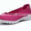 2016 Elastic Belt Hand Knit Shoes , Fashion Woven Elastic Shoes