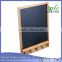 Natural Elements Bamboo Memo Chalk Board and Key Holder