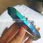 Wholesale Aqua Aura Quartz Crystal Point Titanium Coating Crystal Cluster