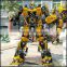 Optimus Prime Bumblebee Transformers large sculpture plaza sculpture
