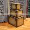 Wooden Vintage Storage Trunk Box/Case Sets