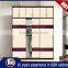 Top selling bedroom wooden wardrobe sliding door designs
