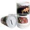 round cylinder paper box kids money safe bank