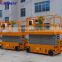 6m lift height electric mobile scissor lift for elevated aerial working platform