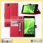Litchi grain flip card support mobile phone set case for sony xperia t2, wallet cover for sony t2disply on .com in china