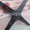 round table leg,short leg coffee table,single leg dining table,table bases round,cheap table base
