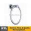 New Modern Design Bathroom Accessories Zinc Stainless Steel Chrome/Nickel Brushed Towel Ring