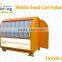 Small wheels chinese standard vending food van european standard food carts australia standard food kiosks