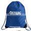 2016 Xiamen Eco Cheap Promotional Polyester Drawstring Gym Bag Persinalized