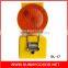 solar amber flashing warning light