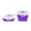 Eco-friendly FDA 100% Food Grade Silicone Material Food Contatiner