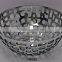 Home & Table Decorative Aluminium Metal Fruit Candy Bowl Leaf Design