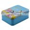 Extremely bright and beautiful square watch tin box