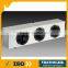 CO2 refrigerator evaporator coil water defrost