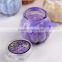 Wholesale Multi-colored high quality scented jars candle with lid