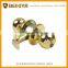 2016 South America Good quality brass ball knob door lock cylindrical door locks