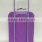 Small cartoon purple trolley bag for girl