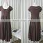 Summer Short Sleeve Slim Pregnancy Dress Wear for maternity O-neck