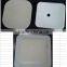 Non-woven adhesive wound dressing