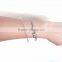 wholesale high quality stainless steel vacuum gold infinity bracelet