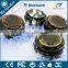 F012 black/gold strong suction cup shower speaker in the bathroom