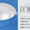 Disposable 7" round aluminium foil container /7" round disposable foil pan