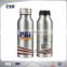 Empty aluminium candy bottle with excellent quality and customized logo