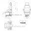 Adjustable Seat Cushions Fit Excavator Car Forklift Tractor YHF-37