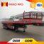 Hot Salling 3 Axle Cargo Lorry flatbed with side wall semi trailer