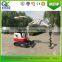 mini 0.8ton simple flexible narrow hydraulic crawler excavator for orchard forest farm