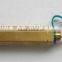 Test plugs for pressure and temperature measurements