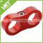 VMT Billet Aluminium Dual Hose Separators 3/8" ID Red Finish