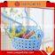household storage basket with 20 pcs clothes peg clips