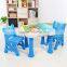 kids plastic study table and chair set