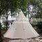 Outdoor Canvas Bell Tent Family Camping Teepee Tent