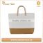 Washable kraft paper shopping bag,white and brown kraft paper shopping tote bag