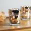 Plating bar glass unique candle jars wholesale