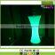 Intelligent outdoor LED furniture UV-resistant Glowing Illuminated Rechargeable interactive led table party LED cocktail table