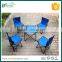 Outdoor folding chair and tables set