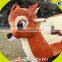 2017 new design lovely plush deer toddlers wooden rocking animals W16D074