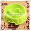 Manufacturer unique Best selling Cute Superior Environmental Friendly Dog Cat Pet Plastic Food round Bowl wholesale