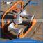 Three Wheels Aluminum Alloy and Nylon Cable Rolling Pulley