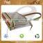 See through PVC / PP Laminated jute bag with pouch