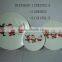 Christmas tree shape Ceramic Candle Holders plate Cheap