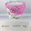 Cement flower pot in round shape for home and garden decorative