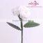 white satin ribbon bridesmaid bouquets