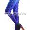 Hot Sell Glitz Gym Blue Dripping Galaxy Printed Always Leggings