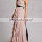 China Clothing OEM evening Gown wholesale slim dress women Ruffled Maxi Dress
