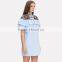 Cutwork machine embroidery dress designs for women